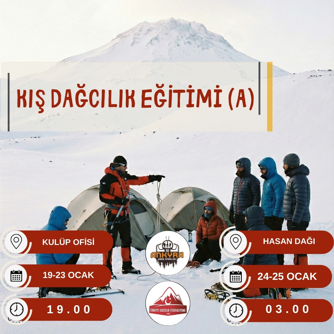 Kış Dağcılık Eğitimi (A) kapak görseli