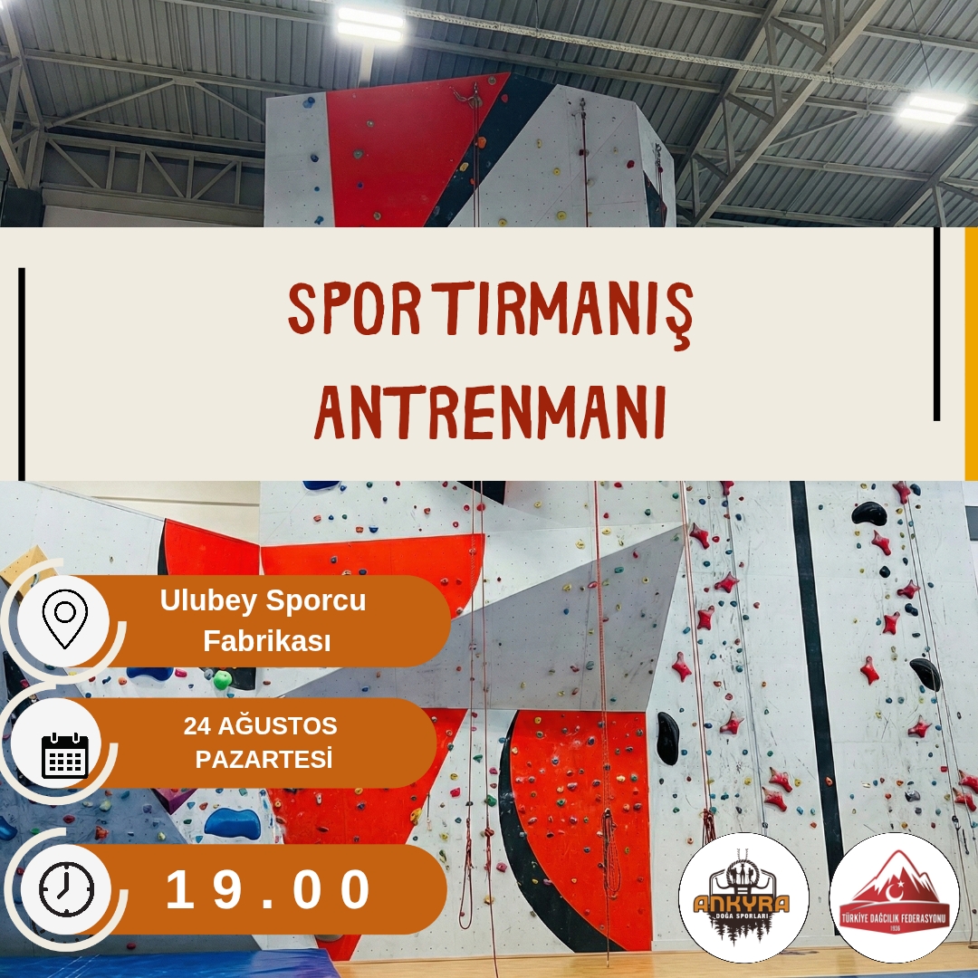 Altındağ Sporcu Fabrikası Spor Tırmanış Antrenmanı kapak fotoğrafı