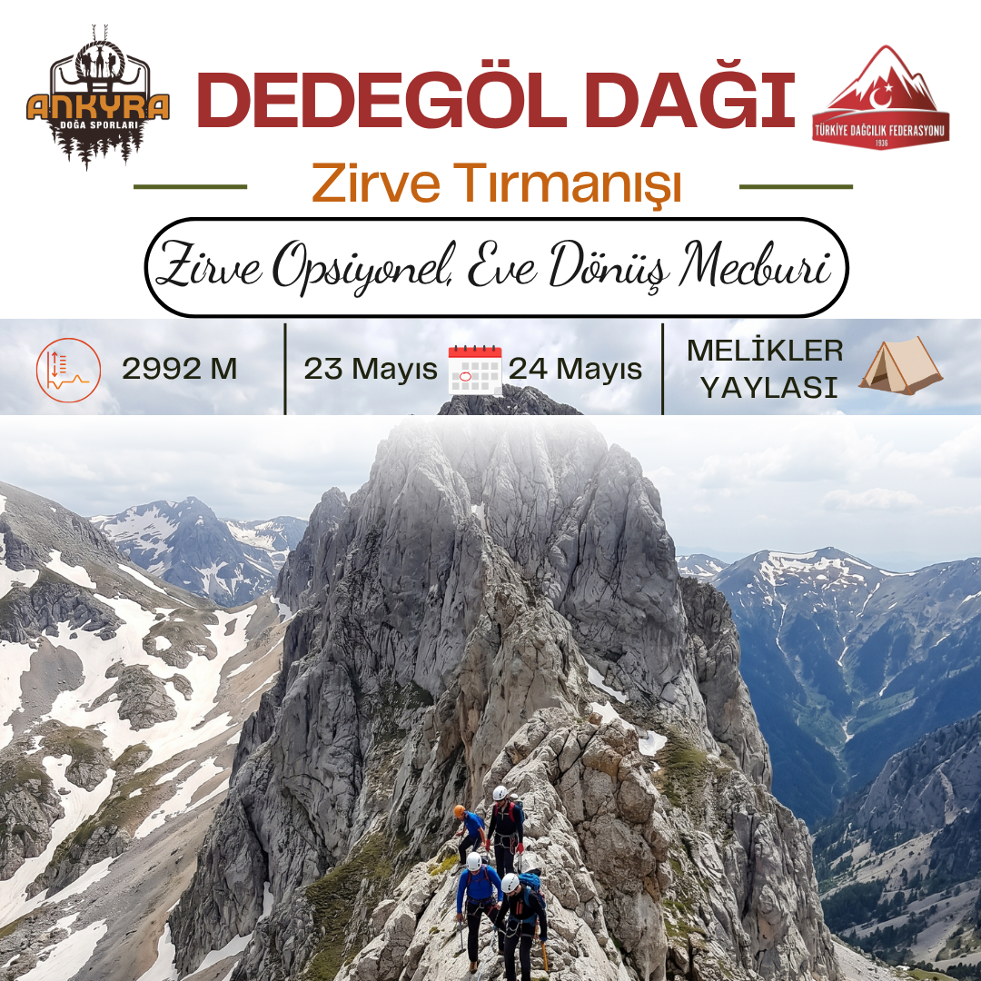 Isparta Dedegöl Dağı Zirve Tırmanışı