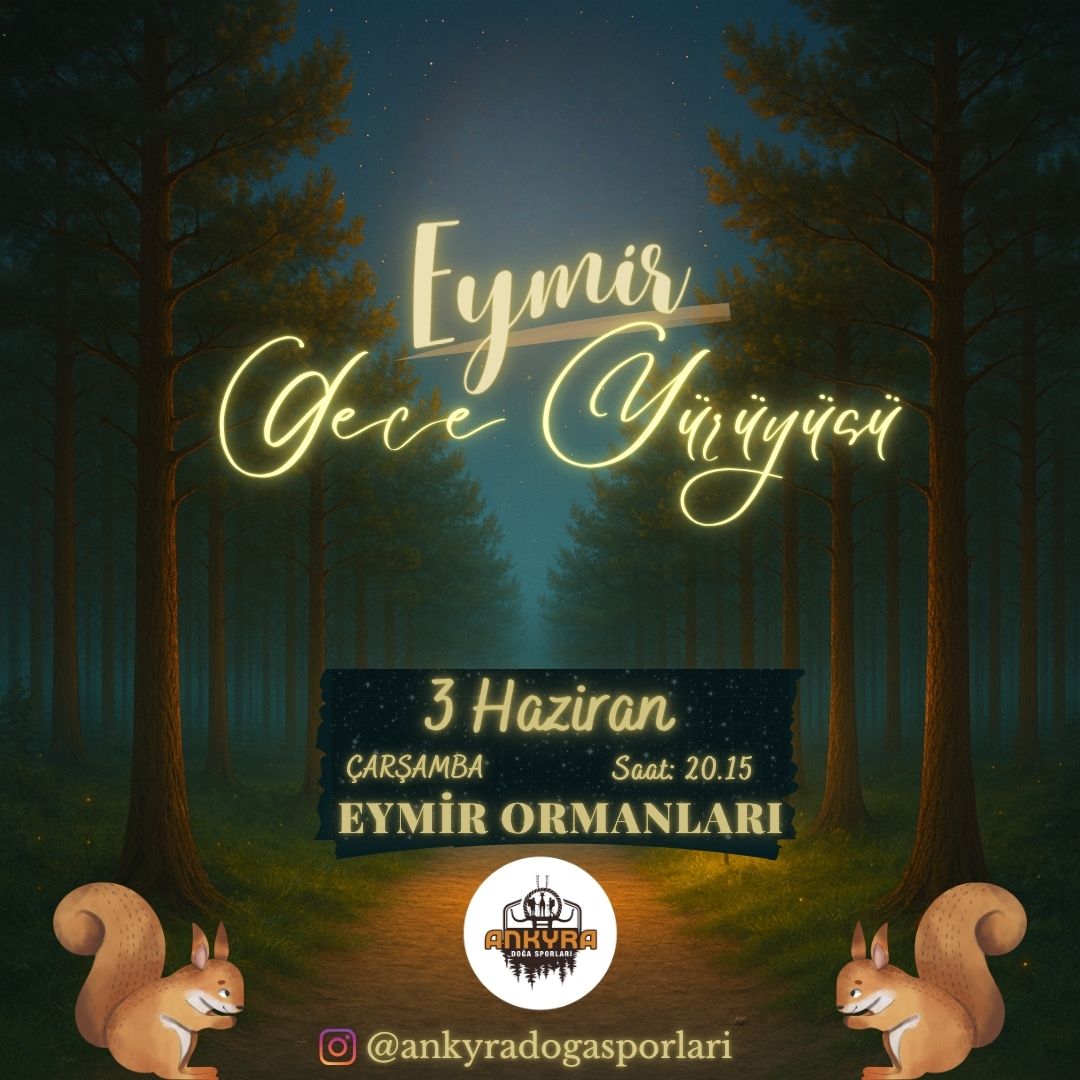 Eymir Gece Yürüyüşü (Sincap) kapak