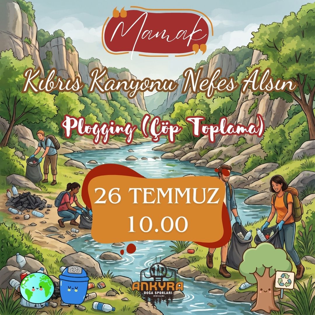 26 Temmuz Kıbrıs Kanyonu Plogging Faaliyeti kapak