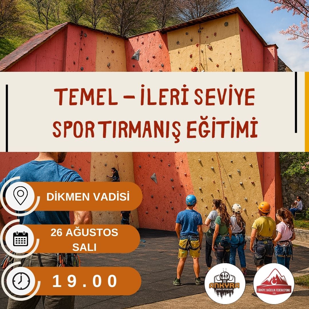 Dikmen Vadisi Spor Tırmanış Eğitimi