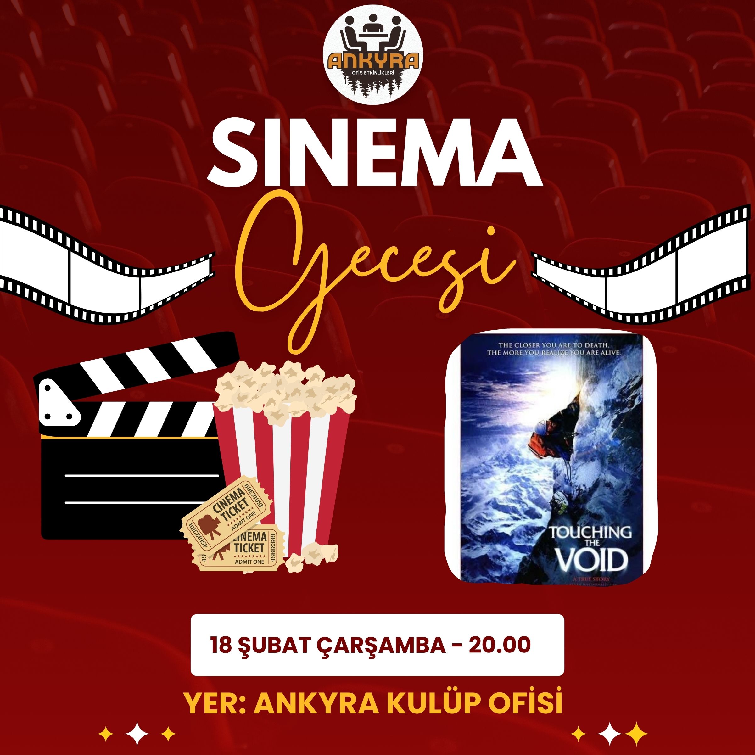 Ankyra Sinema Gecesi (Touching The Void)