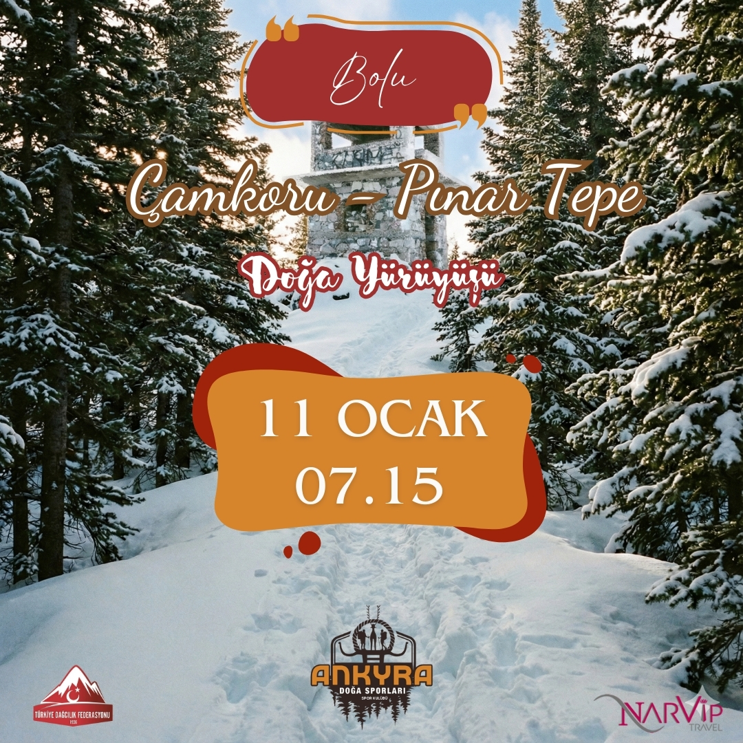 Çamkoru Tabiat Parkı Pınar Tepesi Doğa Yürüyüşü kapak görseli