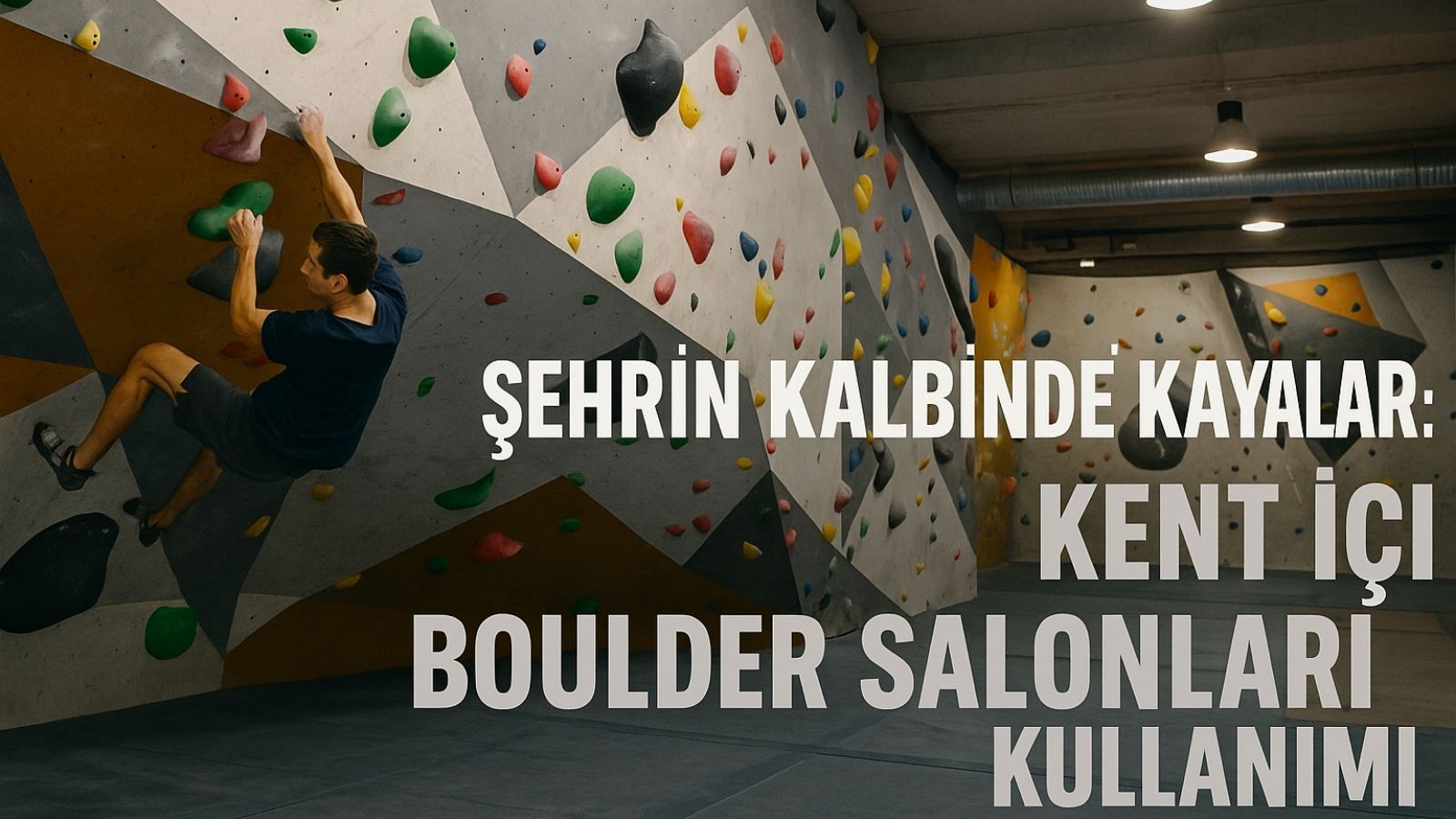 Şehrin Kalbindeki Kayalar: Kent İçi Boulder Salonları Kullanımı
