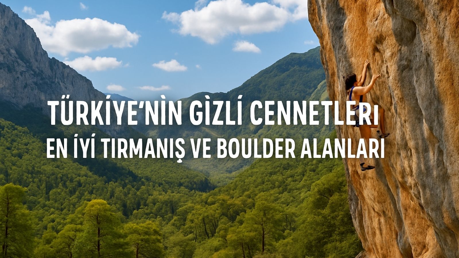 Türkiye'nin Gizli Cennetleri: En İyi Tırmanış ve Boulder Alanları